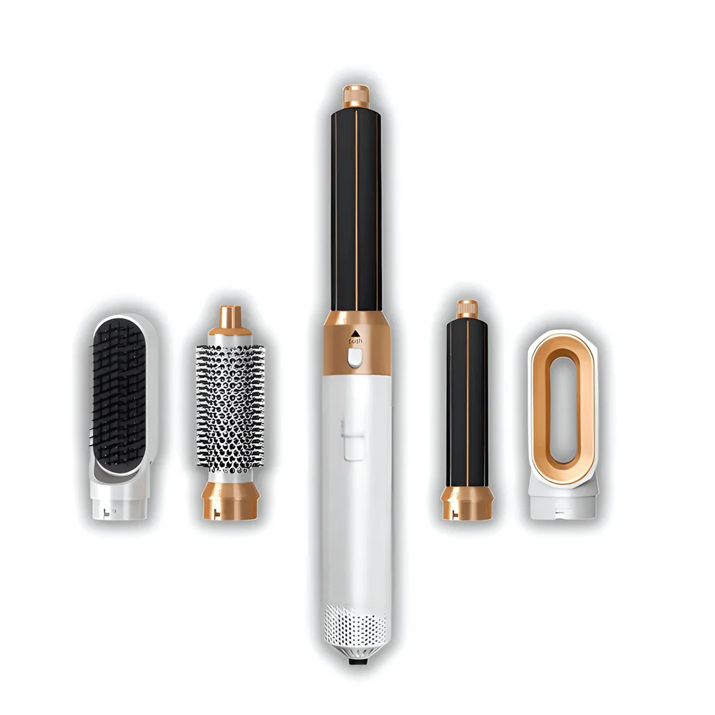 5 in 1 Hot Air Hair Styler Brush Curling Volumizing Hair Tool