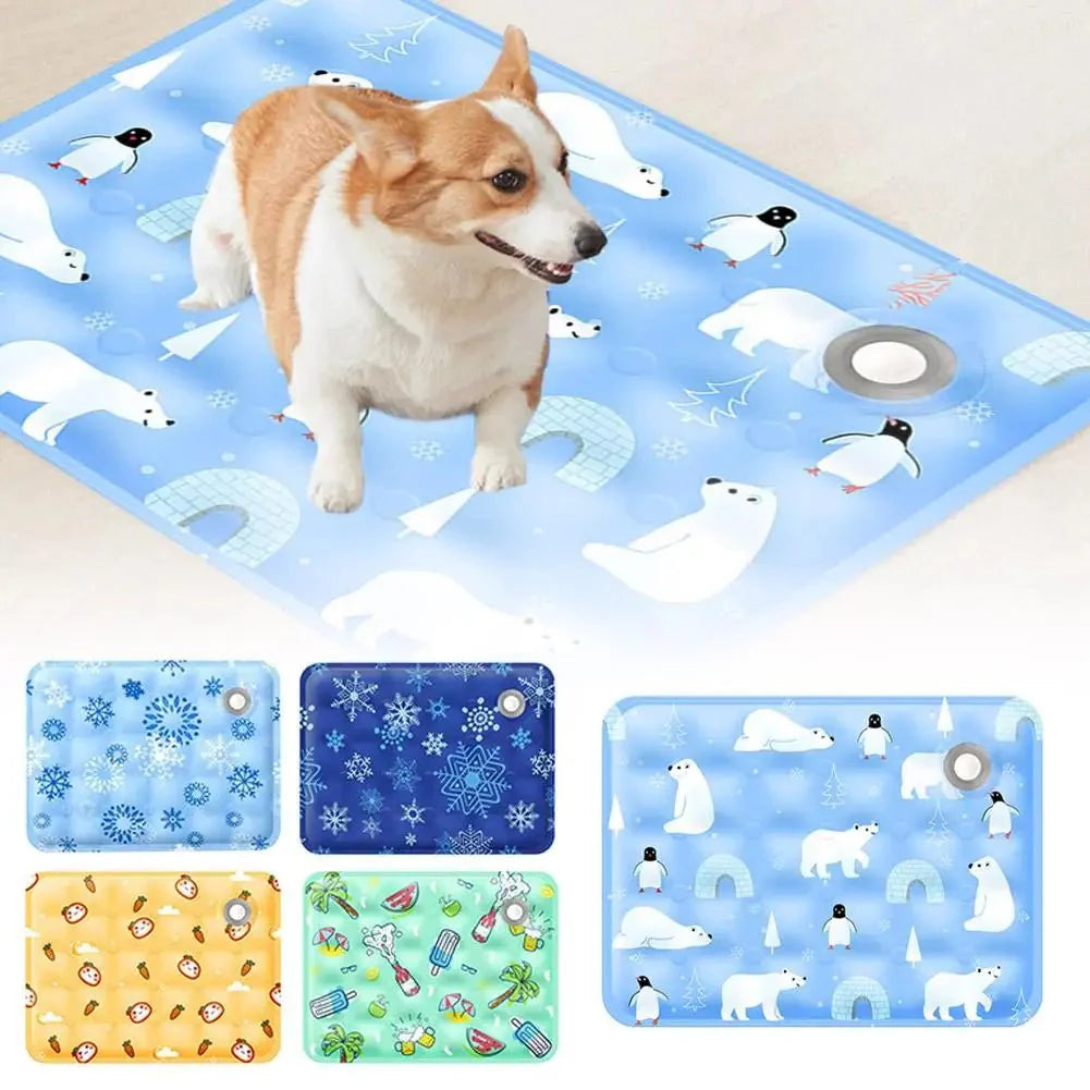 Cooling Gel Mat for Dogs and Cats Pet Cooling Pad