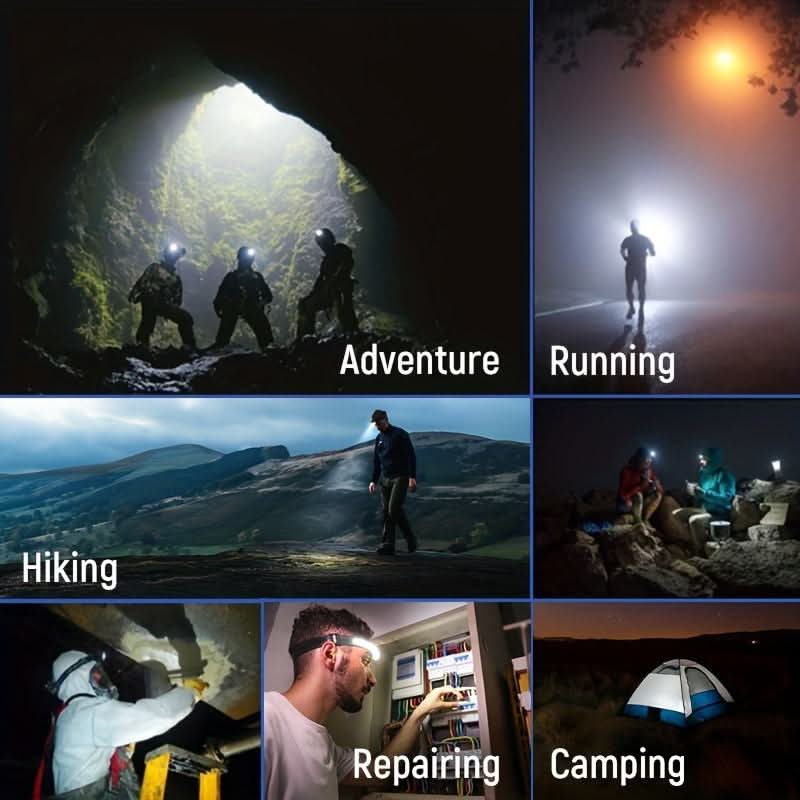 LED Flashlight 1500 Lumens High Power Handheld Sports Safety Light