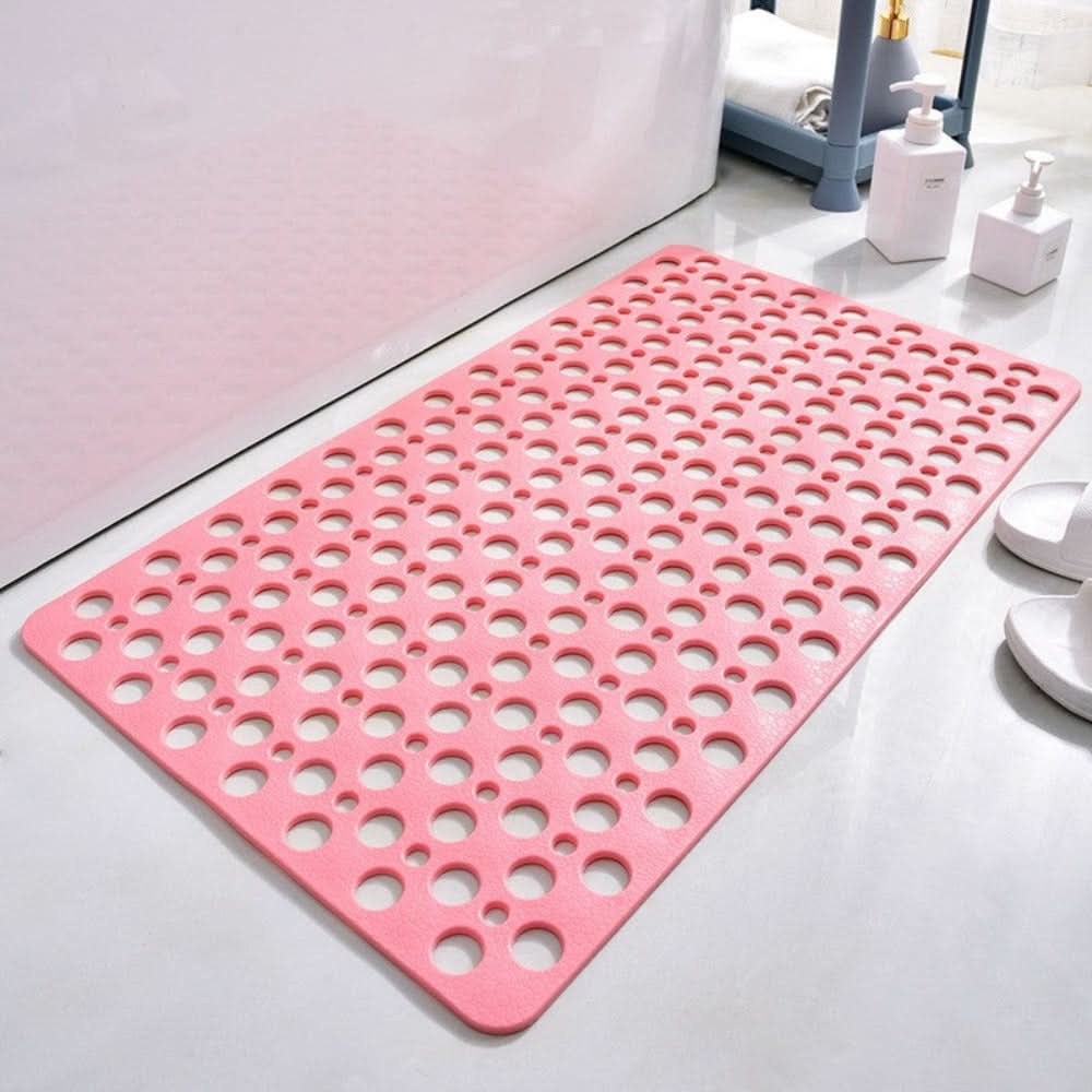 Square Anti Slip Shower Mat Bathroom Safety Bath Floor Rug