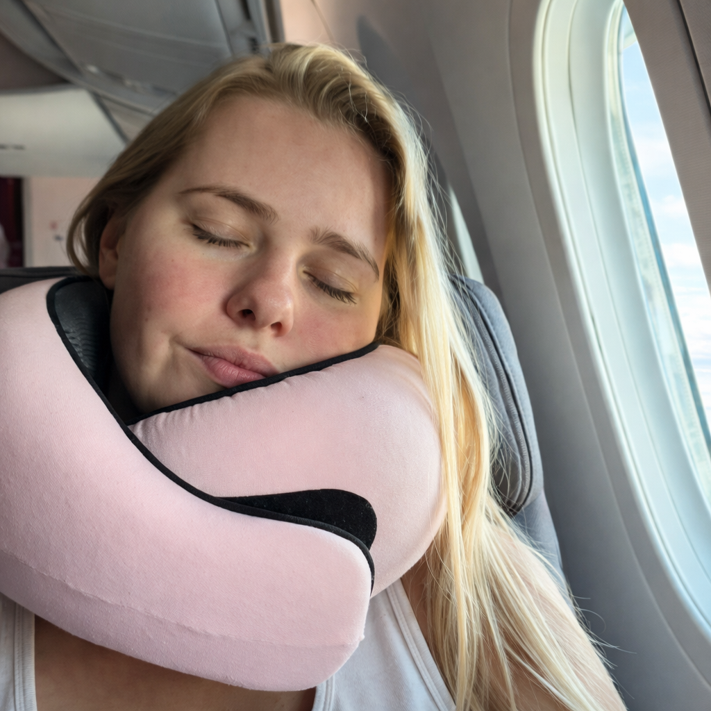 Anatomical U-Shaped Travel Neck Pillow 360 Degree Support