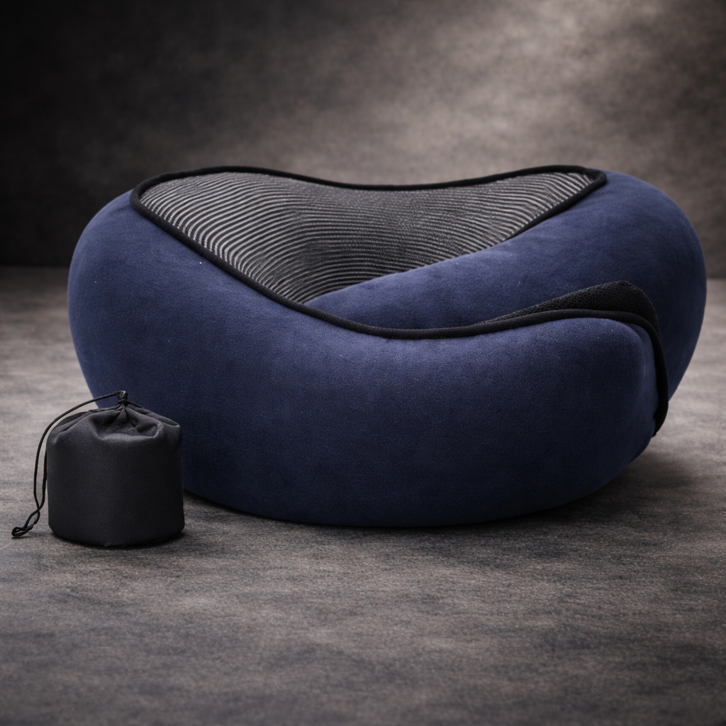 Anatomical U-Shaped Travel Neck Pillow 360 Degree Support