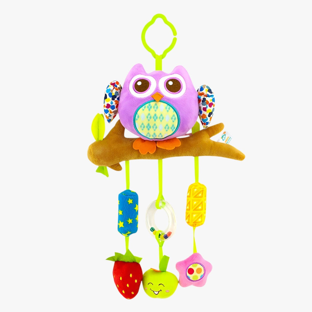 Soft Rattles for Stroller Sensory Development