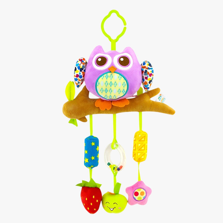 Soft Rattles for Stroller Sensory Development