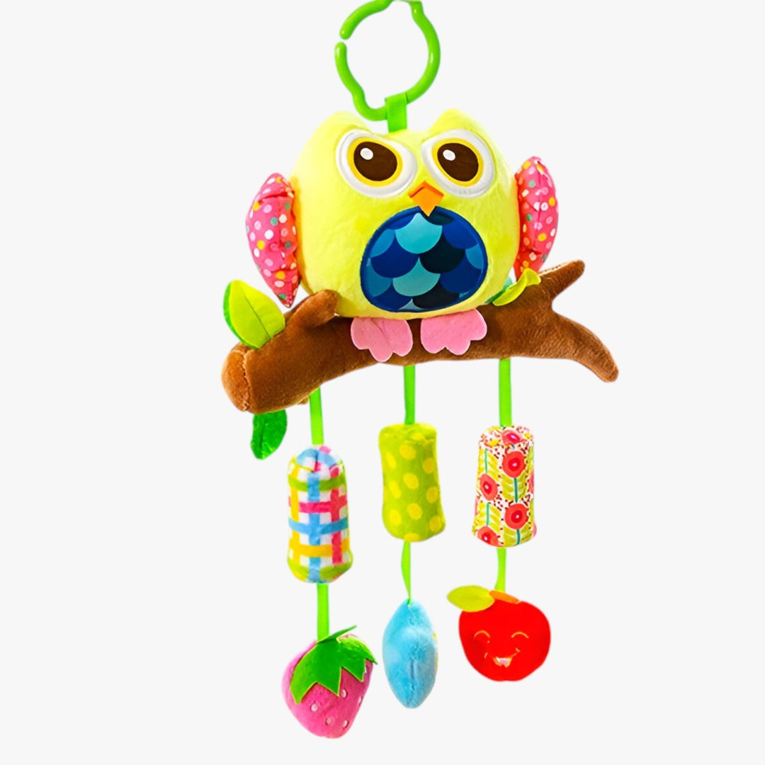 Soft Rattles for Stroller Sensory Development