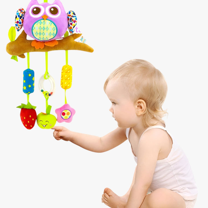 Soft Rattles for Stroller Sensory Development