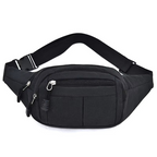Waterproof Canvas Waist Bag Crossbody Bag Unisex Outdoor Sports