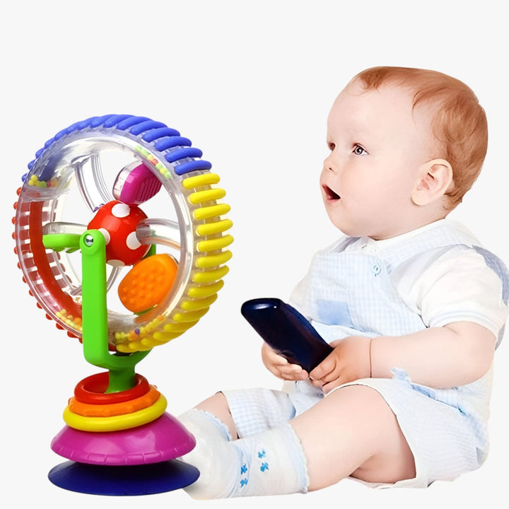 Interactive High Chair Spinner with Suction Cup