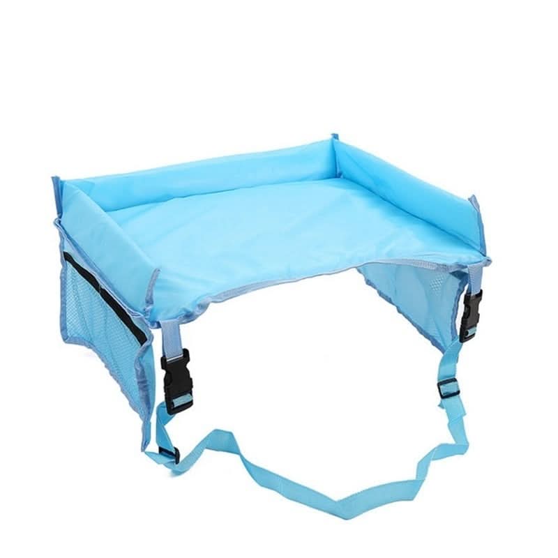 Children's Travel Tray Square Snack and Game Tray for Car Use
