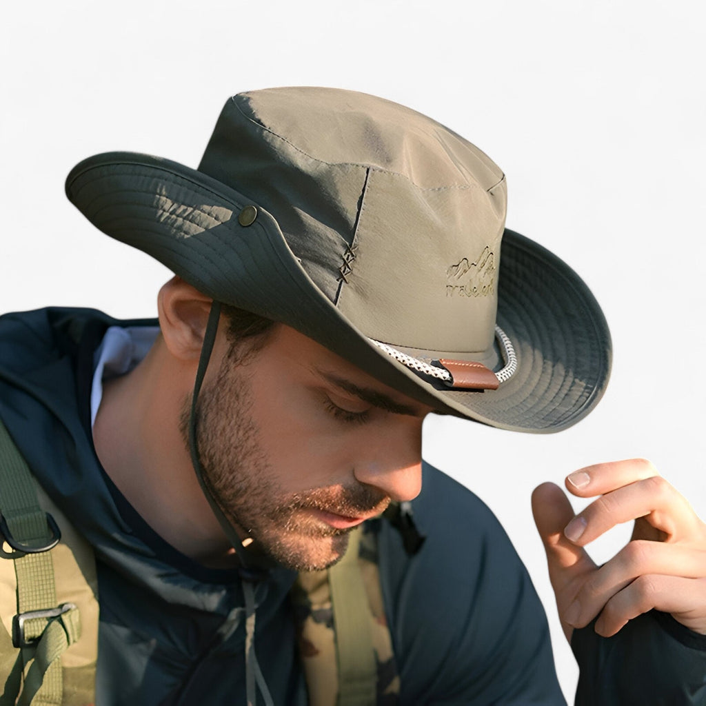 Waterproof Wide brim UV Resistant Sun  Hat