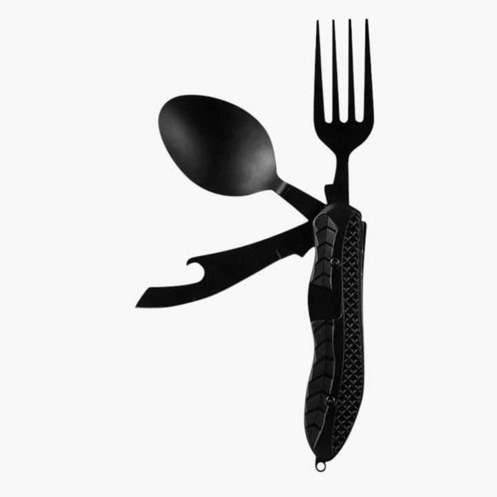 3-in-1 Folding Camping Cutlery Set