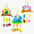 Soft Rattles for Stroller Sensory Development