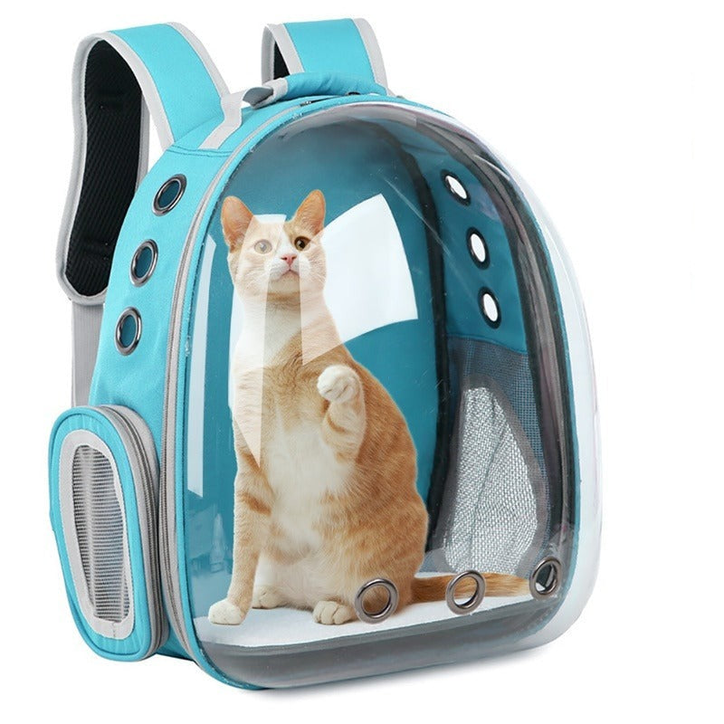 Pet Carrier Backpack Space Capsule Clear View Design