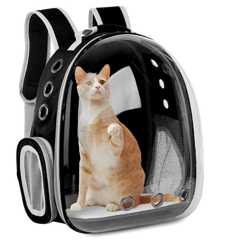 Pet Carrier Backpack Space Capsule Clear View Design