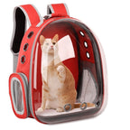 Pet Carrier Backpack Space Capsule Clear View Design