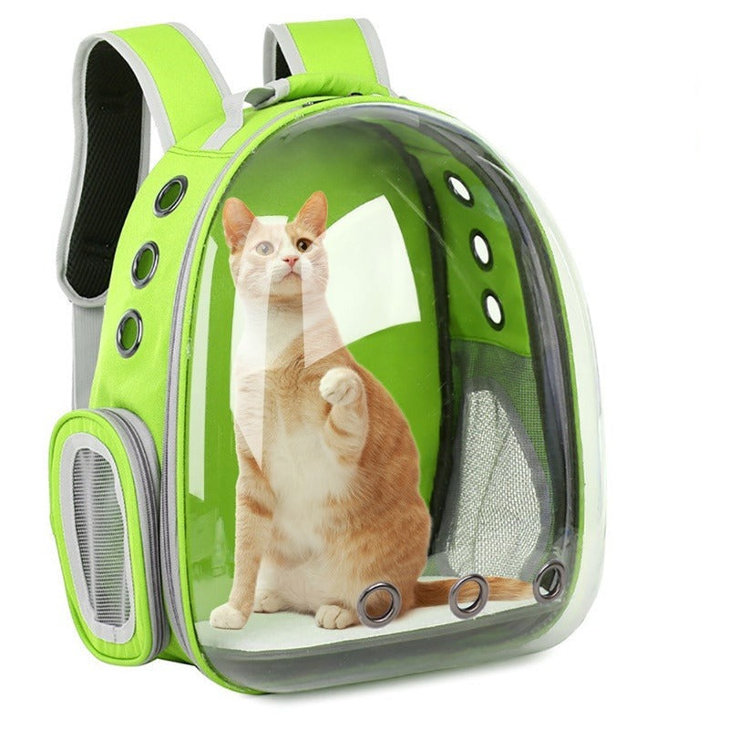 Pet Carrier Backpack Space Capsule Clear View Design
