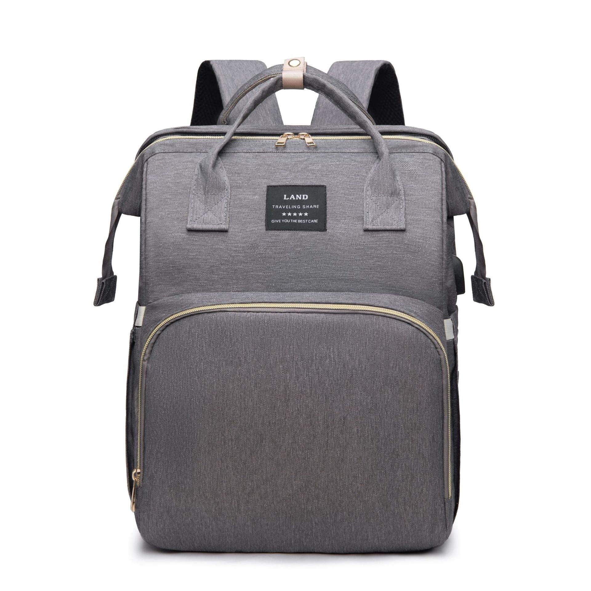 Baby Diaper Backpack with Waterproof Travel Design and Changing Pad