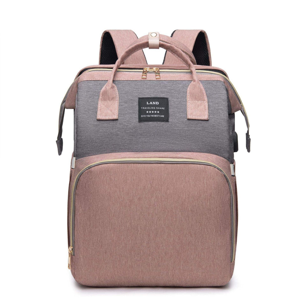 Baby Diaper Backpack with Waterproof Travel Design and Changing Pad