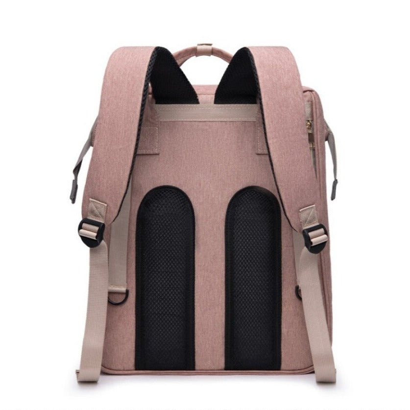 Baby Diaper Backpack with Waterproof Travel Design and Changing Pad