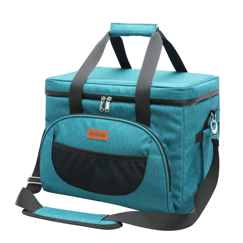 Insulated Cooler Bag Large Capacity Travel Tote Soft Sided Cooler