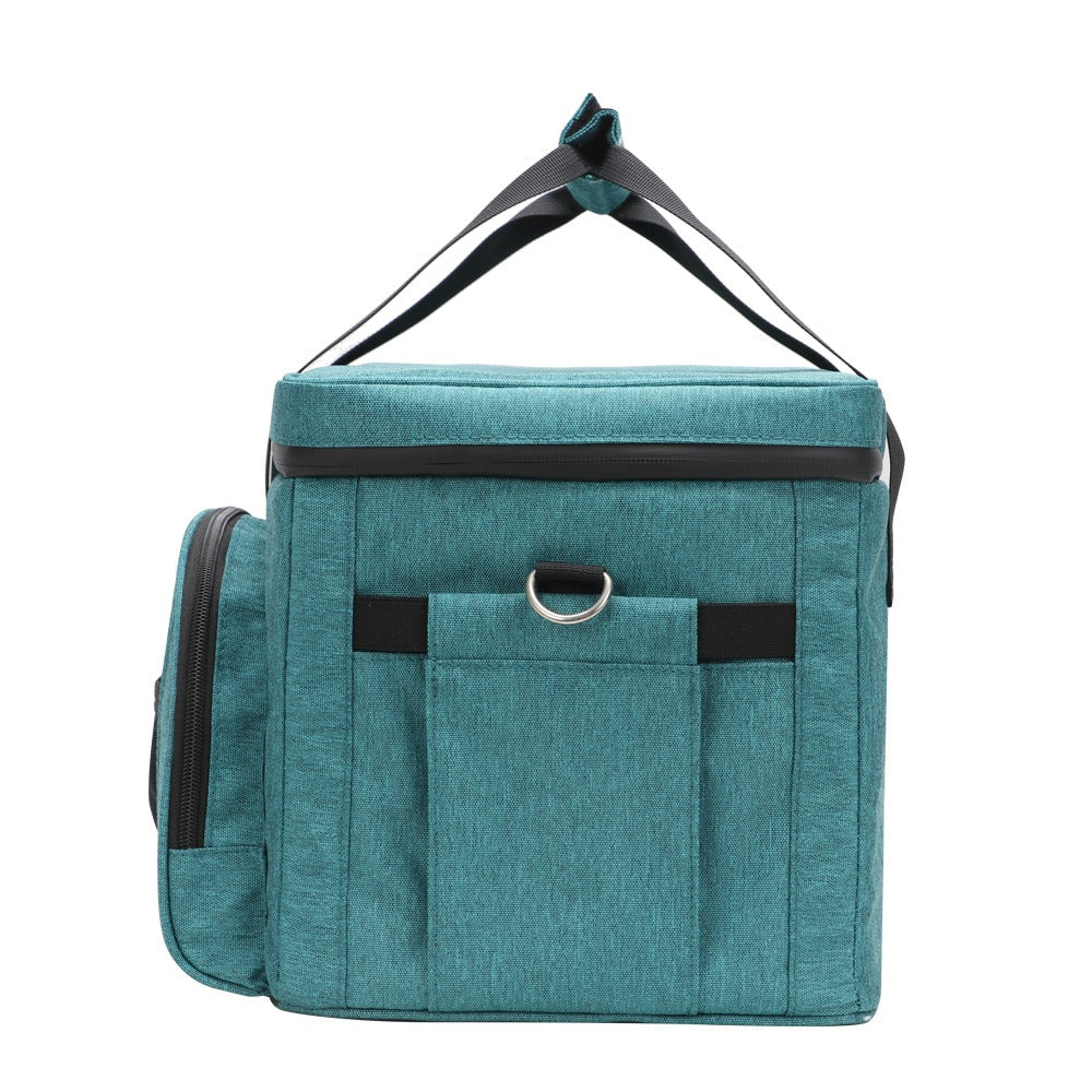 Insulated Cooler Bag Large Capacity Travel Tote Soft Sided Cooler