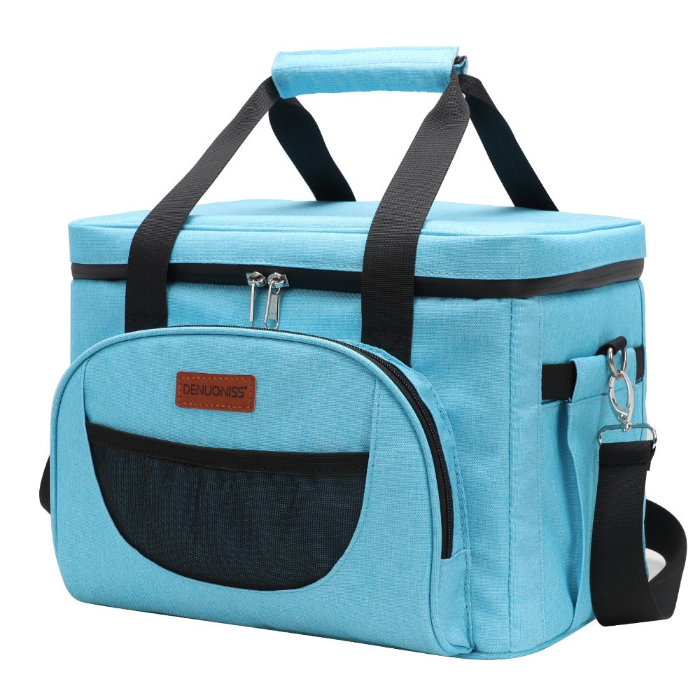 Insulated Cooler Bag Large Capacity Travel Tote Soft Sided Cooler