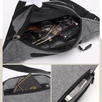 Waterproof Canvas Waist Bag Crossbody Bag Unisex Outdoor Sports