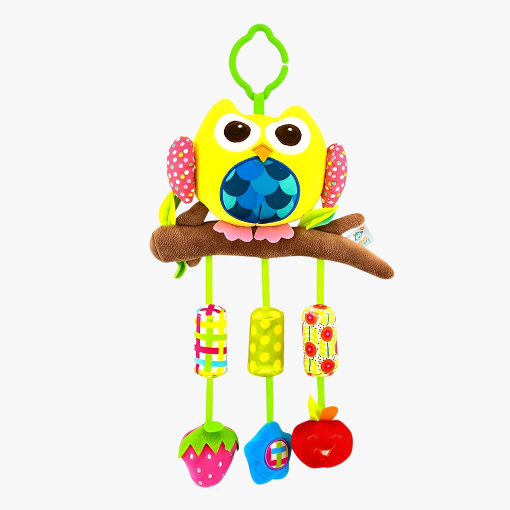 Soft Rattles for Stroller Sensory Development