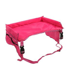Children's Travel Tray Square Snack and Game Tray for Car Use