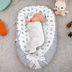 Foldable Portable Baby Crib Travel Bassinet for Infant Safe Sleep