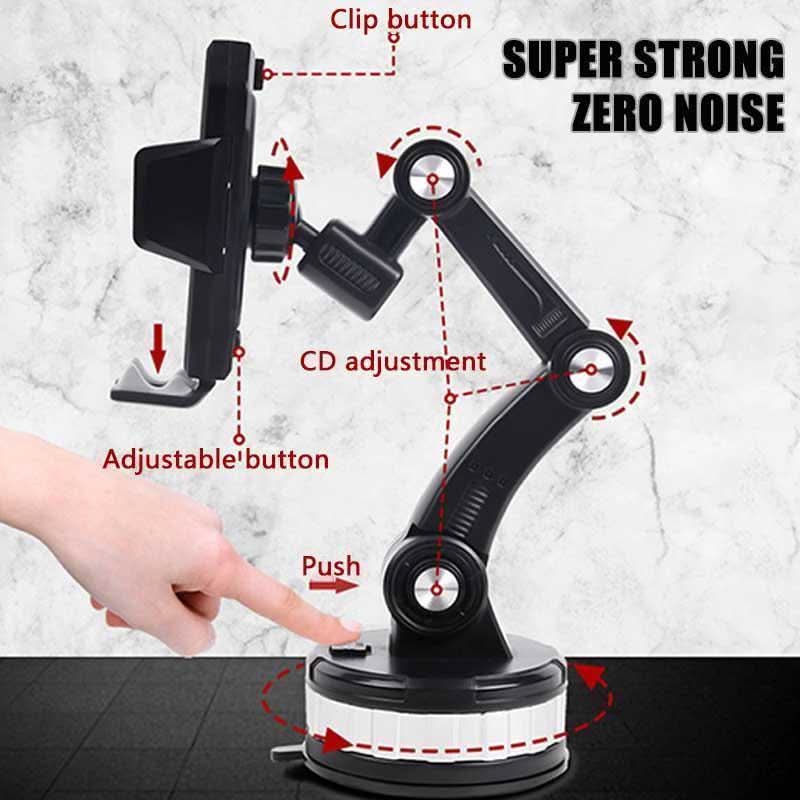 360 Degree Suction Cup Mount Handy Phone Holder