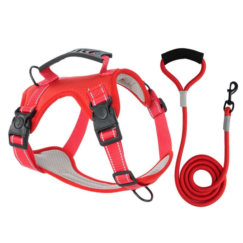 Dog Harness Reflective Adjustable Comfortable Walking Safety Vest