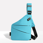 Anti Theft Crossbody Bag RFID Blocking Water Resistant Travel Bag