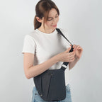 Anti Theft Crossbody Bag RFID Blocking Water Resistant Travel Bag