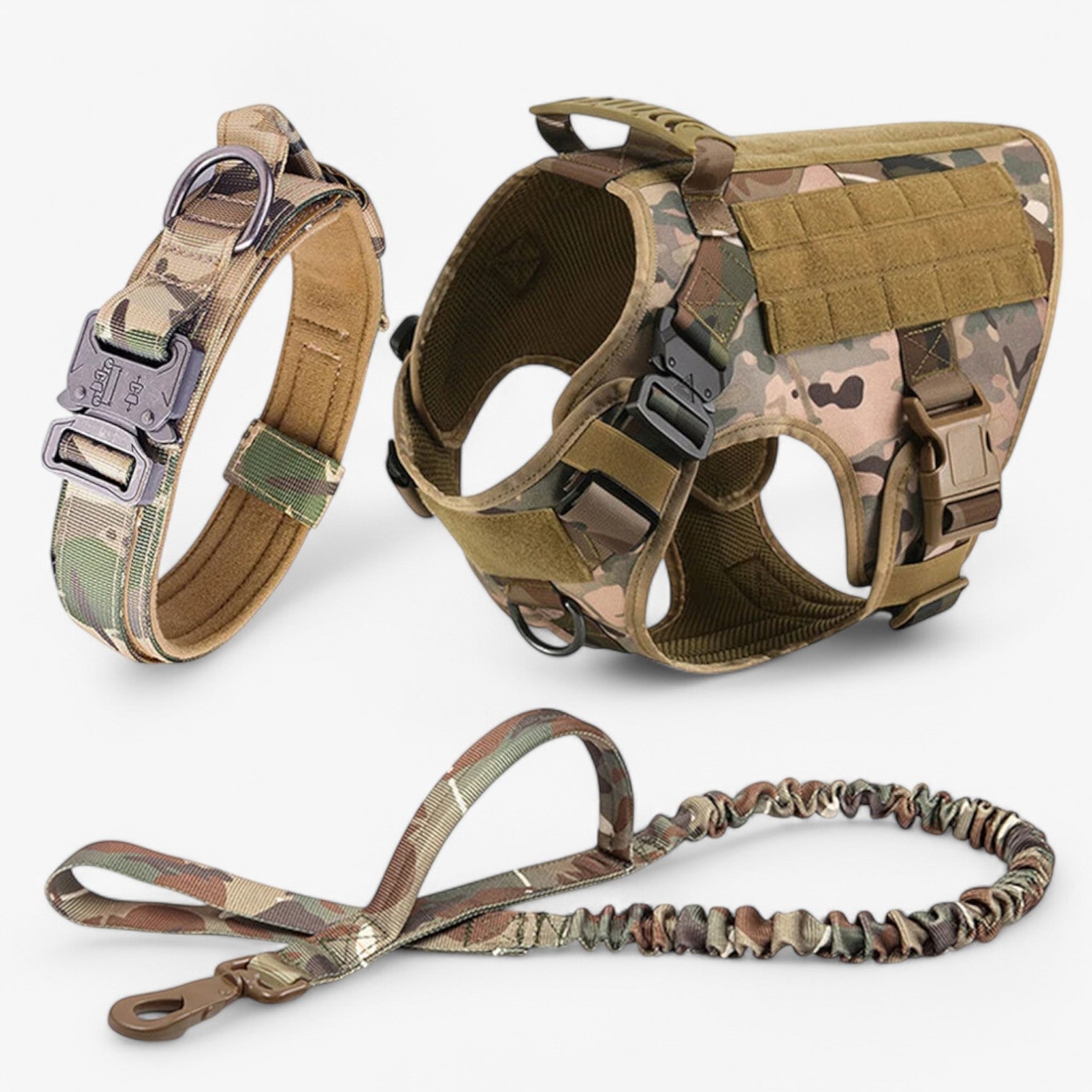 Dog Harness Tactical Vest with Quick Release System