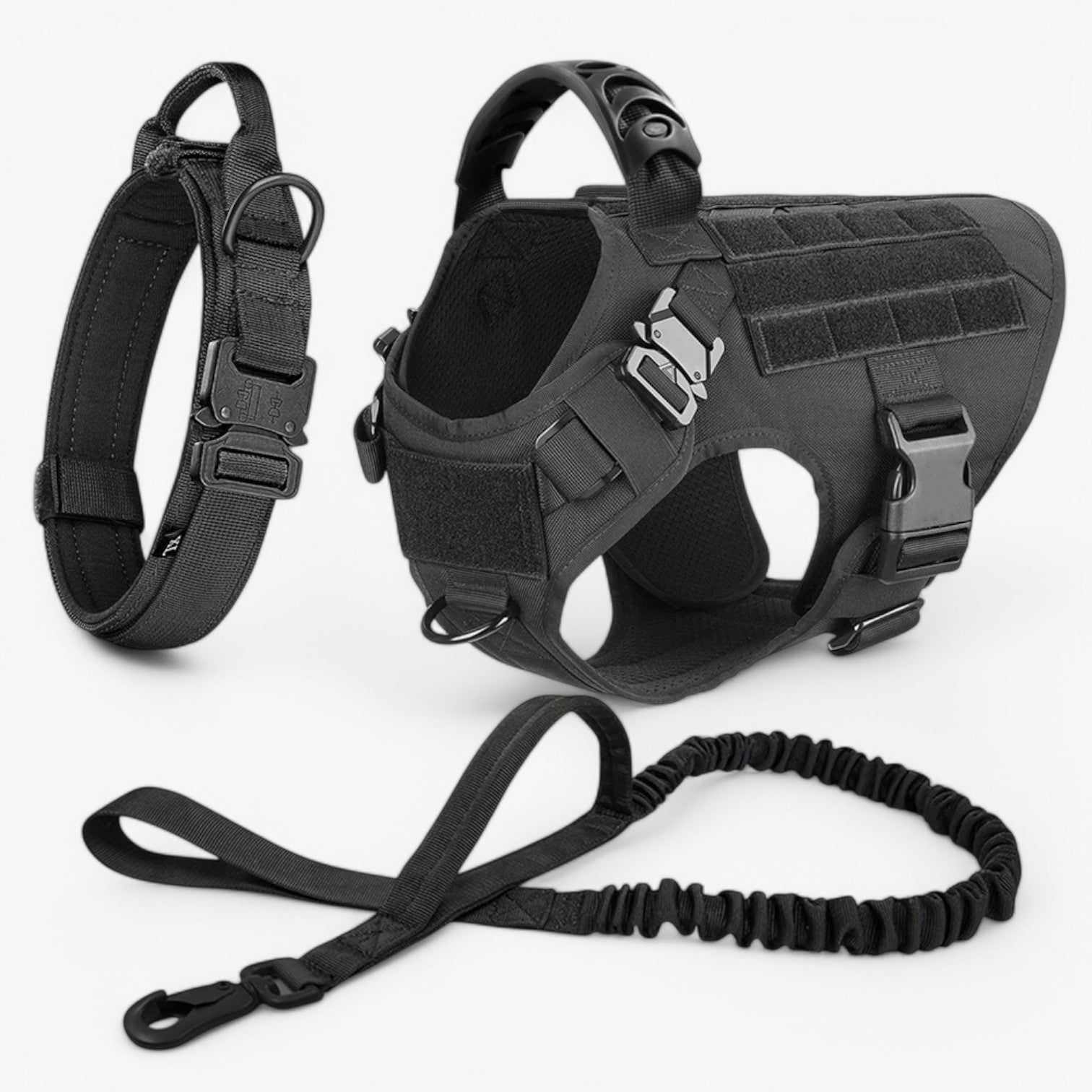 Dog Harness Tactical Vest with Quick Release System