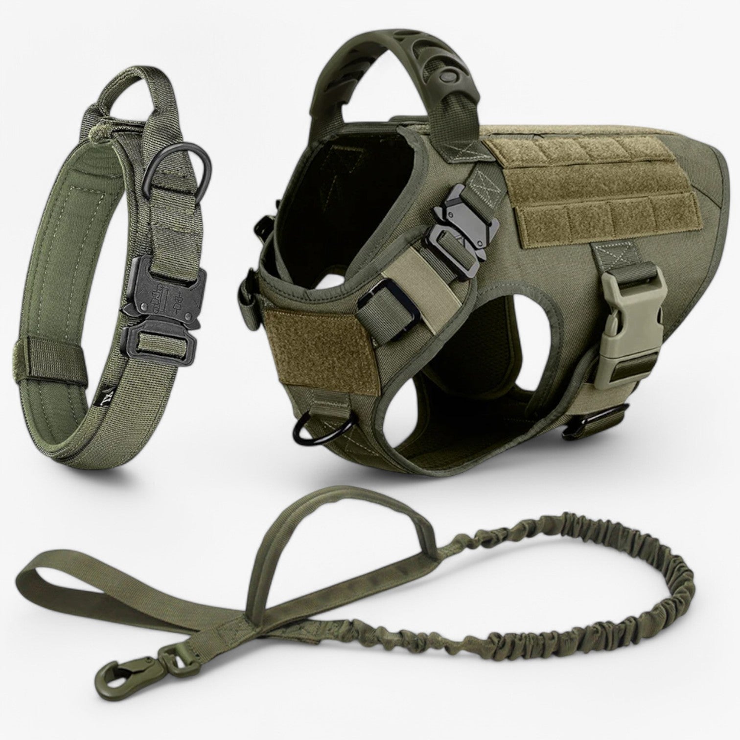 Dog Harness Tactical Vest with Quick Release System