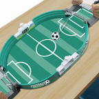 Portable Tabletop Foosball Game 2 Player Table Football Set