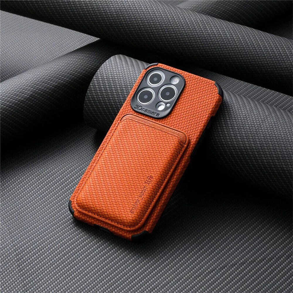 Carbon Fiber Phone Case Compatible with iPhone 14 Pro and iPhone 13