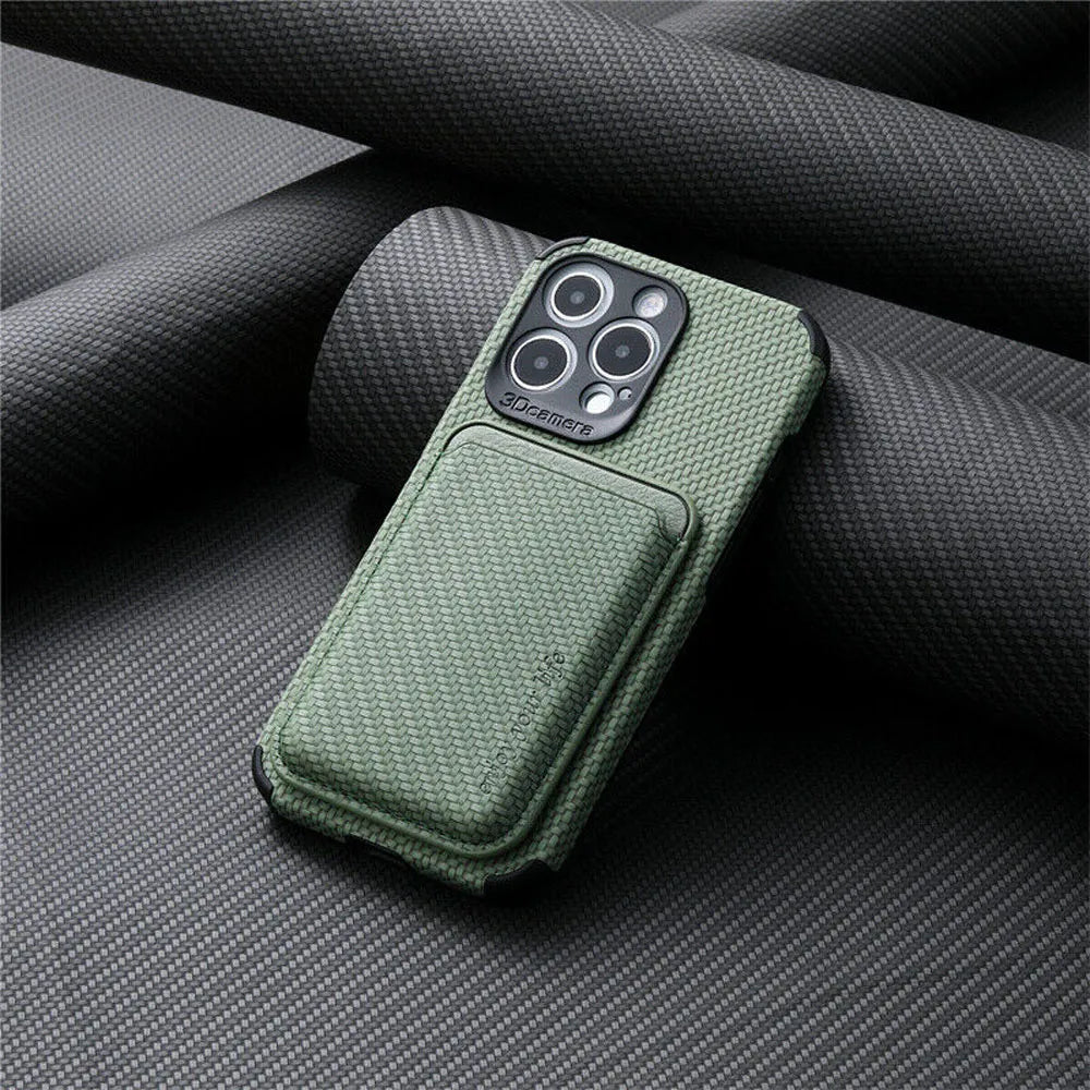Carbon Fiber Phone Case Compatible with iPhone 14 Pro and iPhone 13