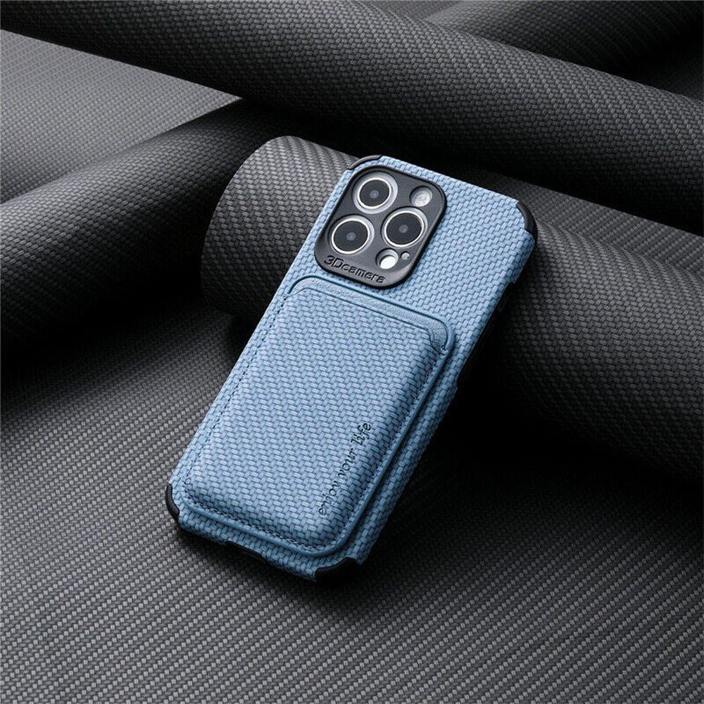 Carbon Fiber Phone Case Compatible with iPhone 14 Pro and iPhone 13