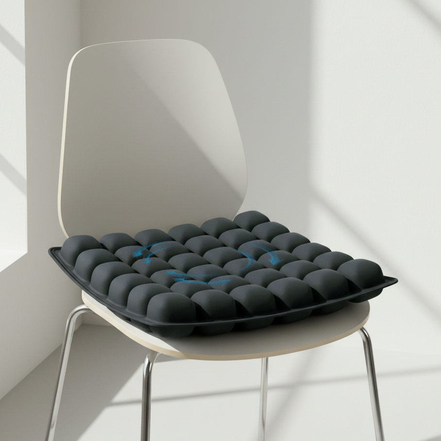 Air Ergonomic Air Seat Cushion for Travel Office Chair