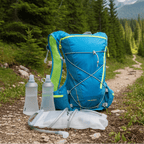 Breathable Hydration Backpack 8L with 1.5L Water Bladder for Running Cycling