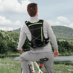 Breathable Hydration Backpack 8L with 1.5L Water Bladder for Running Cycling