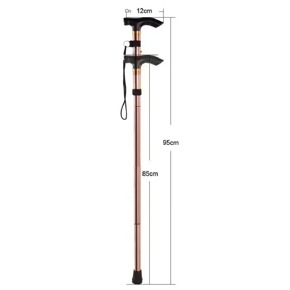 Adjustable Aluminum Hiking Pole Trekking Stick for Outdoor Hiking