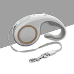 Retractable Dog Leash with Ergonomic Handle and Auto Lock Mechanism