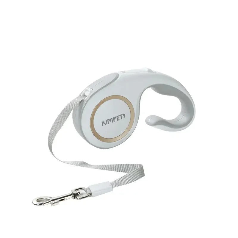 Retractable Dog Leash with Ergonomic Handle and Auto Lock Mechanism