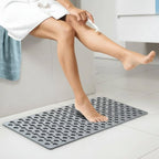 Square Anti Slip Shower Mat Bathroom Safety Bath Floor Rug