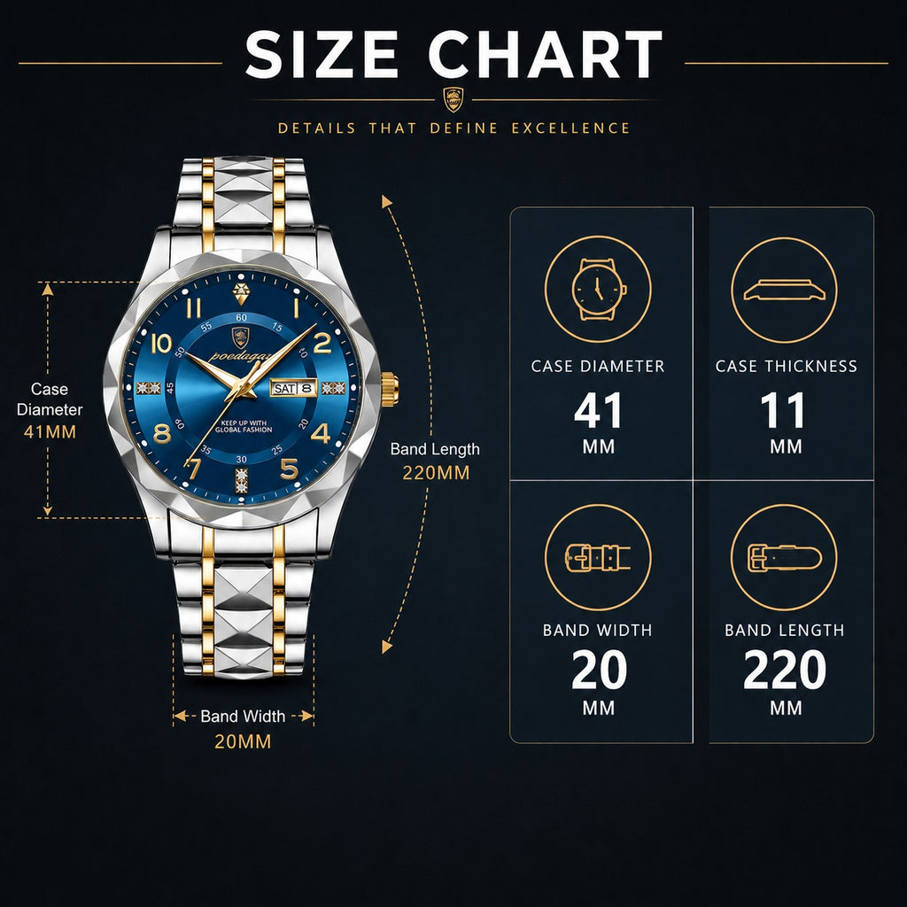 Titanium Sports Watch Men Circular Analog Quartz Wristwatch