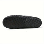 Men's Warm Loafers Synthetic Wool Slip-On Shoes